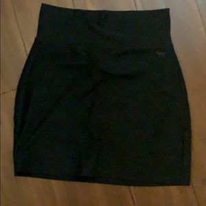 Black cotton pencil skirt from pink